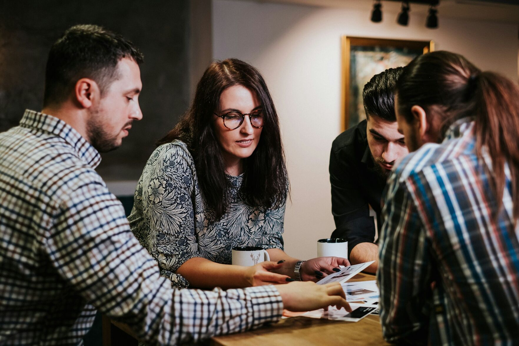 people using effective communication and collaboration